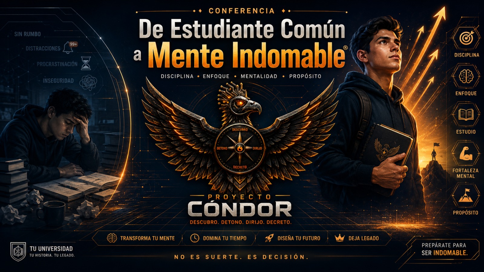 De Estudiante Común a Mente Indomable